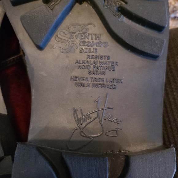 John Fluevog Burgundy Rub Off Derby Swirl EUC - Picture 14 of 14